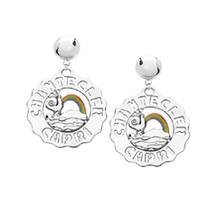 Orecchini Logo in argento